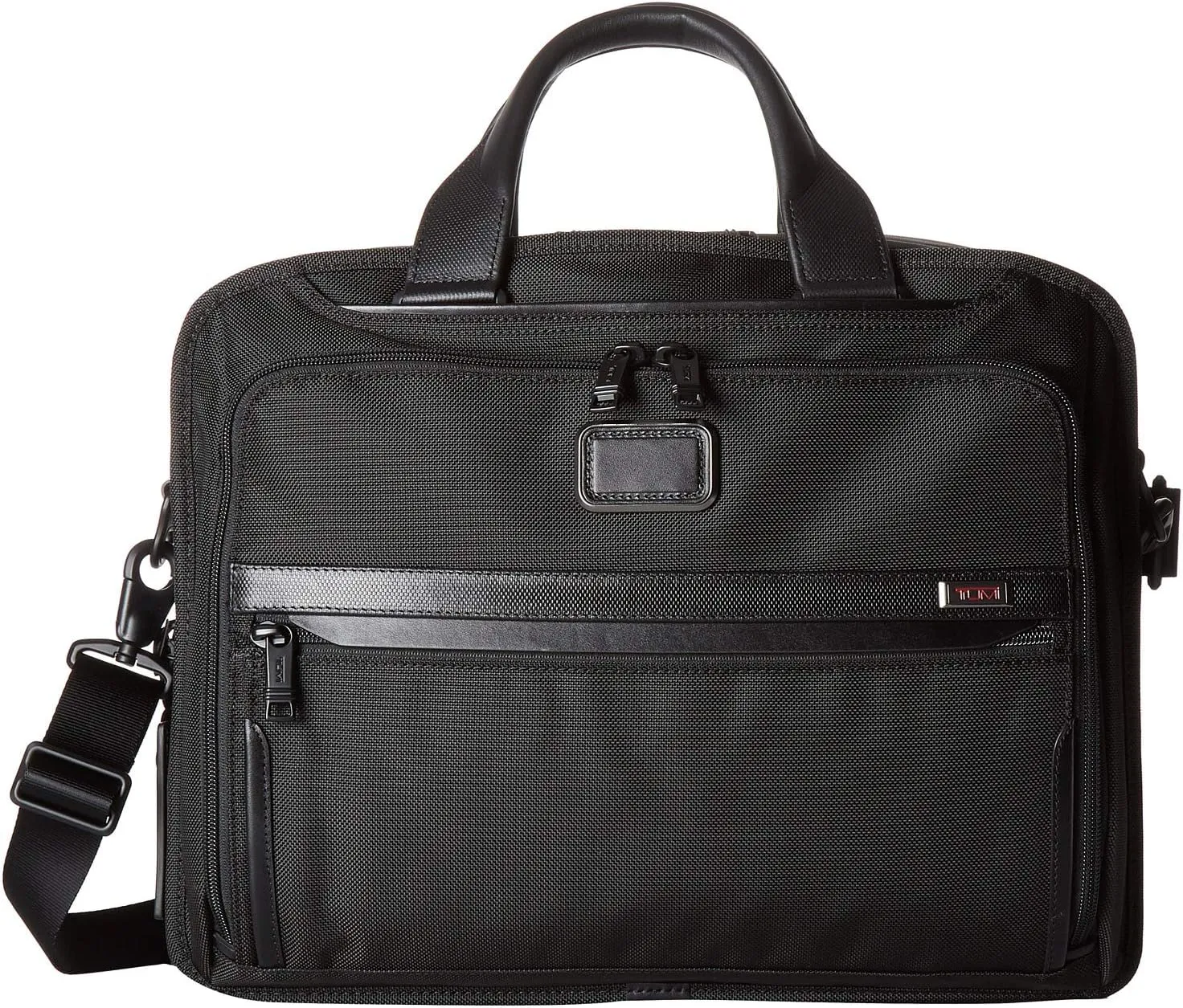 Alpha 3 Organizer Brief Tumi Bag, black