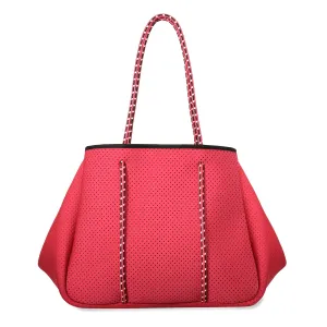 Annabel Ingall - Sporty Spice Neoprene Tote in Strawberry