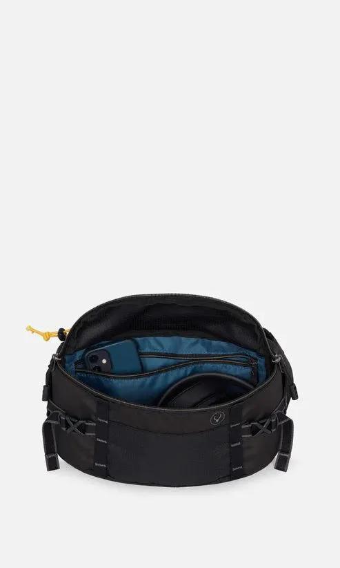 Antler BAMBURGH BELT BAG IN BLACK