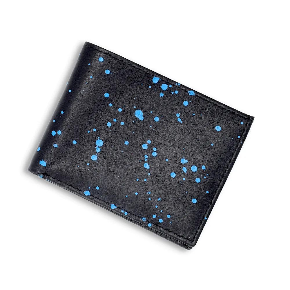 ART SERIES - Blue Remington Compact Dollar Bifold Wallet