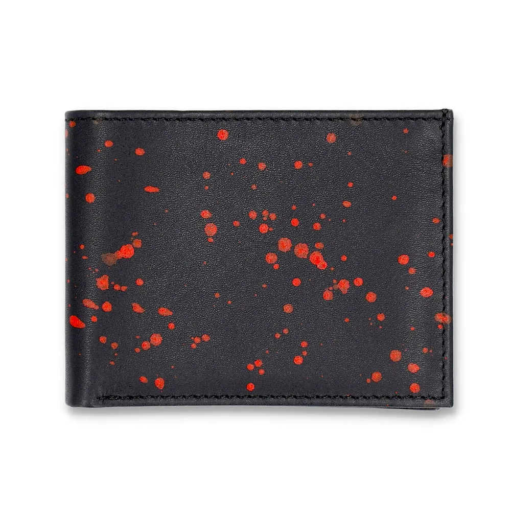 ART SERIES - Red Remington Compact Dollar Bifold Wallet