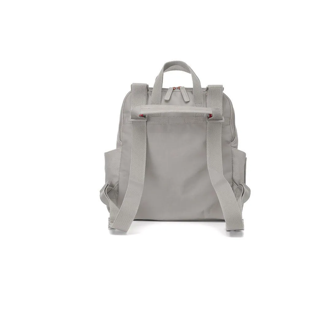 Babymel Robyn PU Changing Backpack - Pale Grey