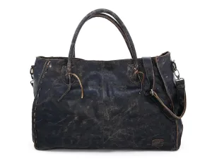 Bed Stu Rockaway Leather Tote, Black