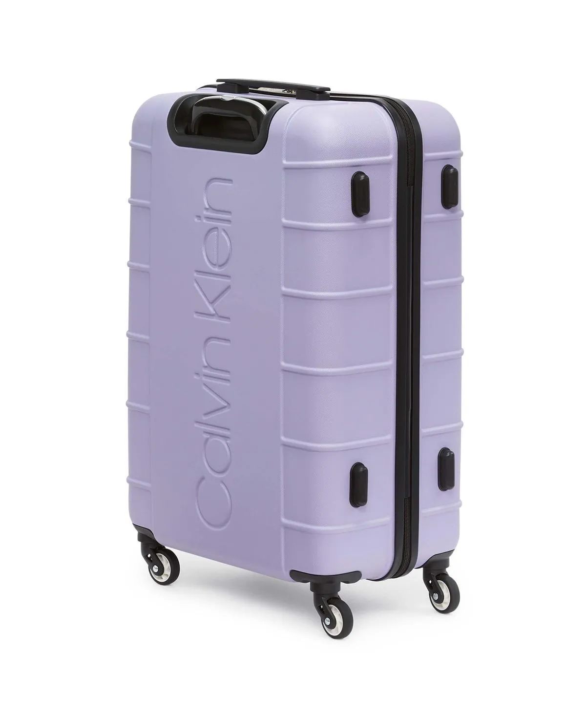 Bowery hard side suitcase set, 3 pieces Calvin Klein, purple