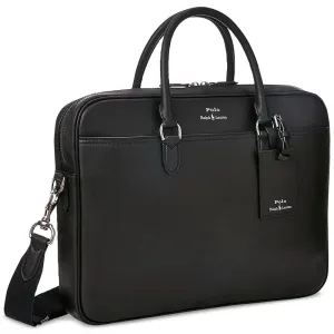 Briefcase Polo Ralph Lauren Leather, black