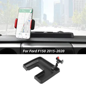 Center Console Dash Tray Phone Holder Mount Storage Box for Ford F150 2015-2020｜CheroCar