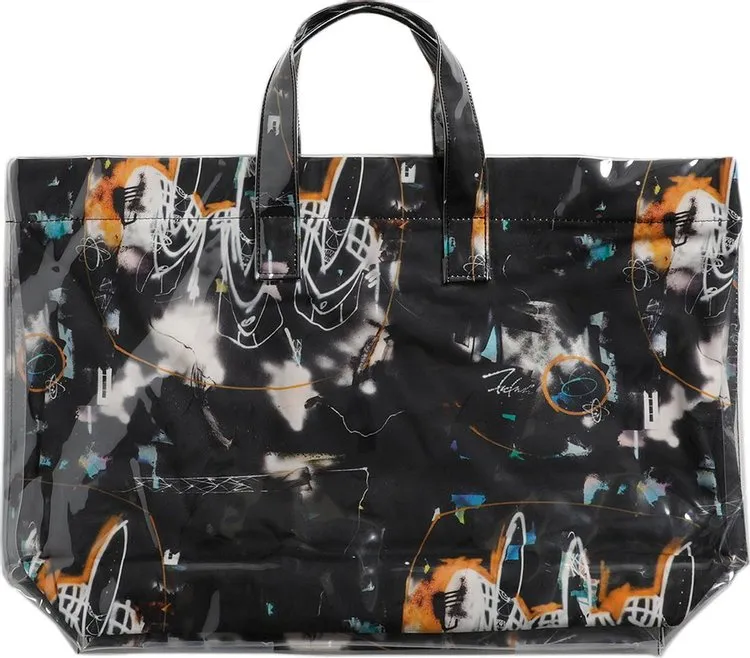 Comme des Garçons SHIRT x Futura Shopper Bag Print A, multicolor