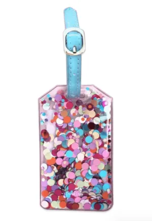 Confetti Luggage Tag