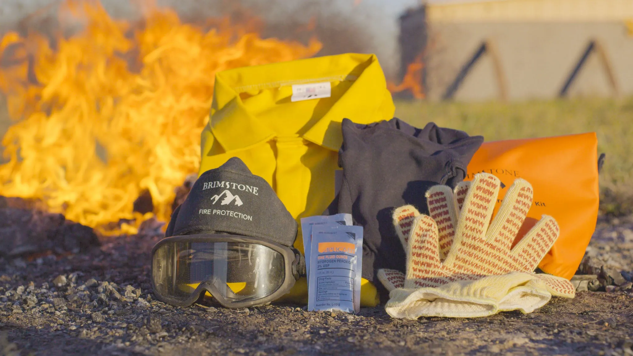 Fire Safety PPE Plus Kit / Personal Protection Equipment Kit with FR Jacket