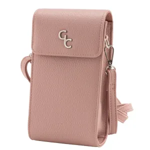 Galway Crystal Fashion Mini Crossbody - Dusty Pink