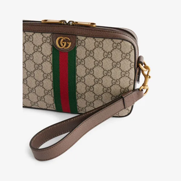 Gucci monogram canvas crossbody bag with metal plaque color beb/nacero/vrv/brb