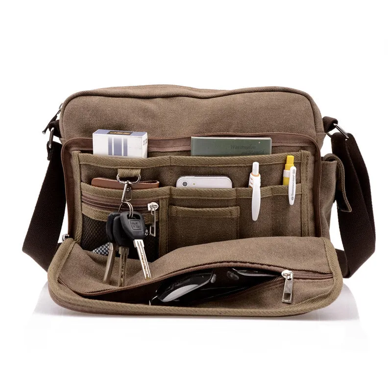 High Quality Crossbody Canvas Messenger Bags