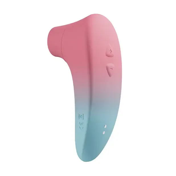 Lovense Tenera 2 Bluetooth Clitoral Suction Stimulator - Pink/Blue