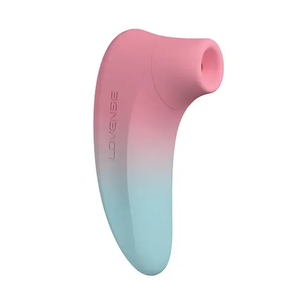 Lovense Tenera 2 Bluetooth Clitoral Suction Stimulator - Pink/Blue