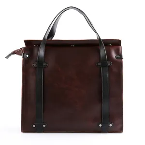 Male Vintage High Capacity Casual Office Travel Handbag