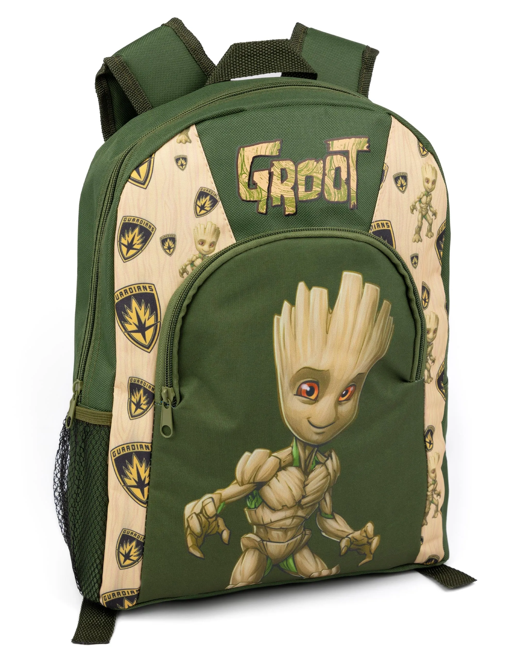 Marvel Groot Guardian of The Galaxy Unisex Kids Green Backpack