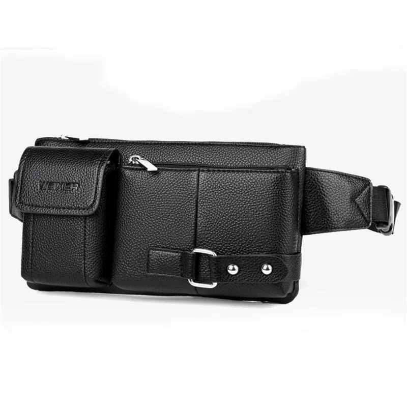 Men's Fashion Multi-function High-capacity Waist Bag Crossbody Bag