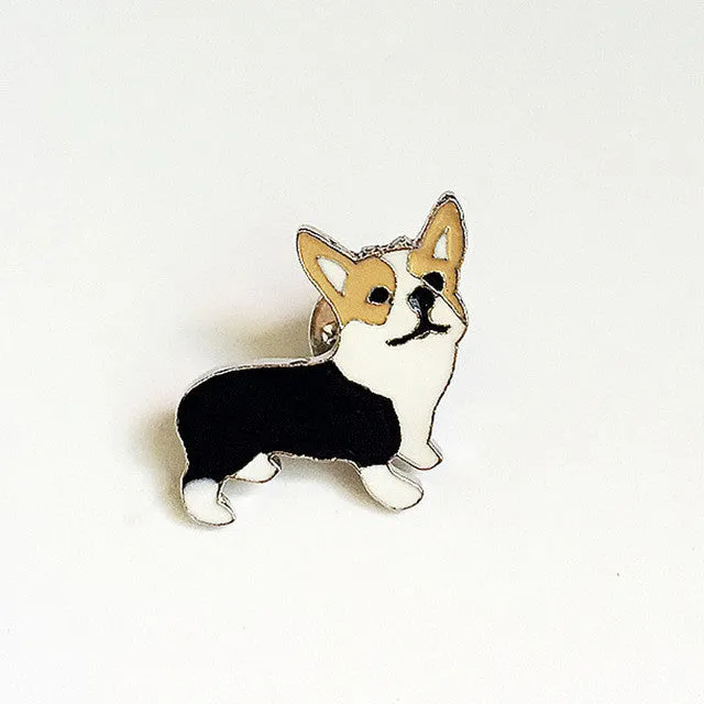 Metal PET Key Chain welsh Corgi Dogs Key Ring Bag charm Wholesale Lovely Keychain Car Keyring gift Women Jewelry Drop shipping