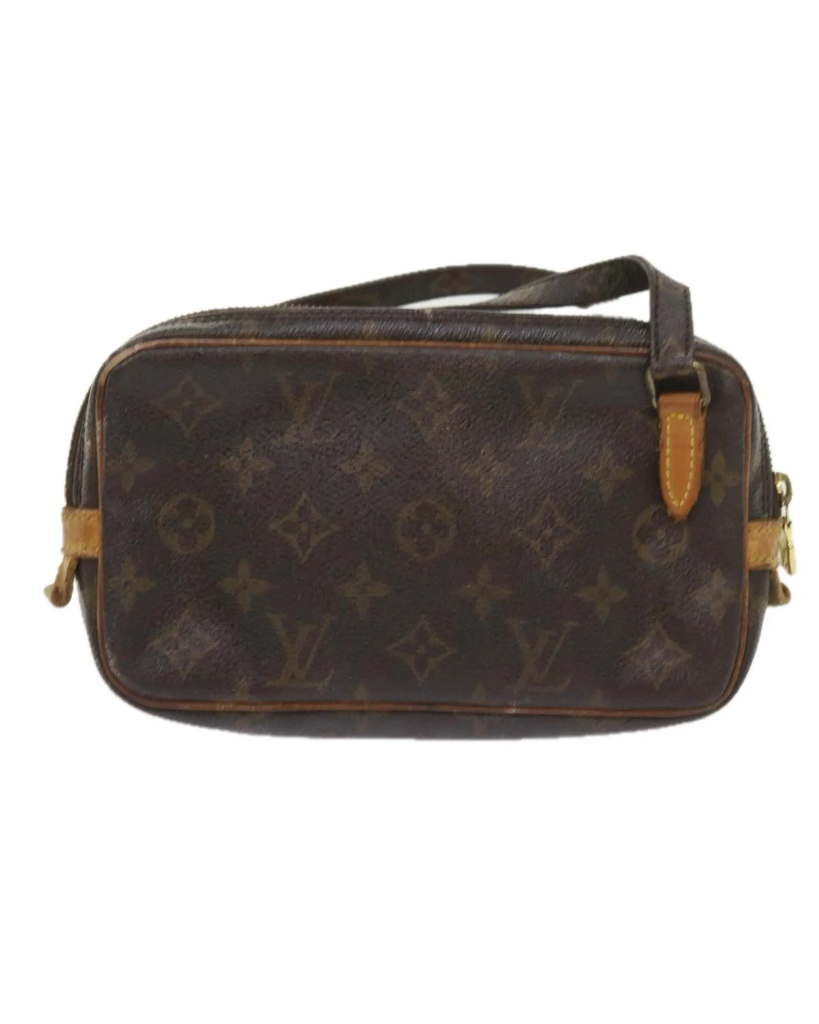 Monogram Shoulder Bag with Marly Bandouliere Design