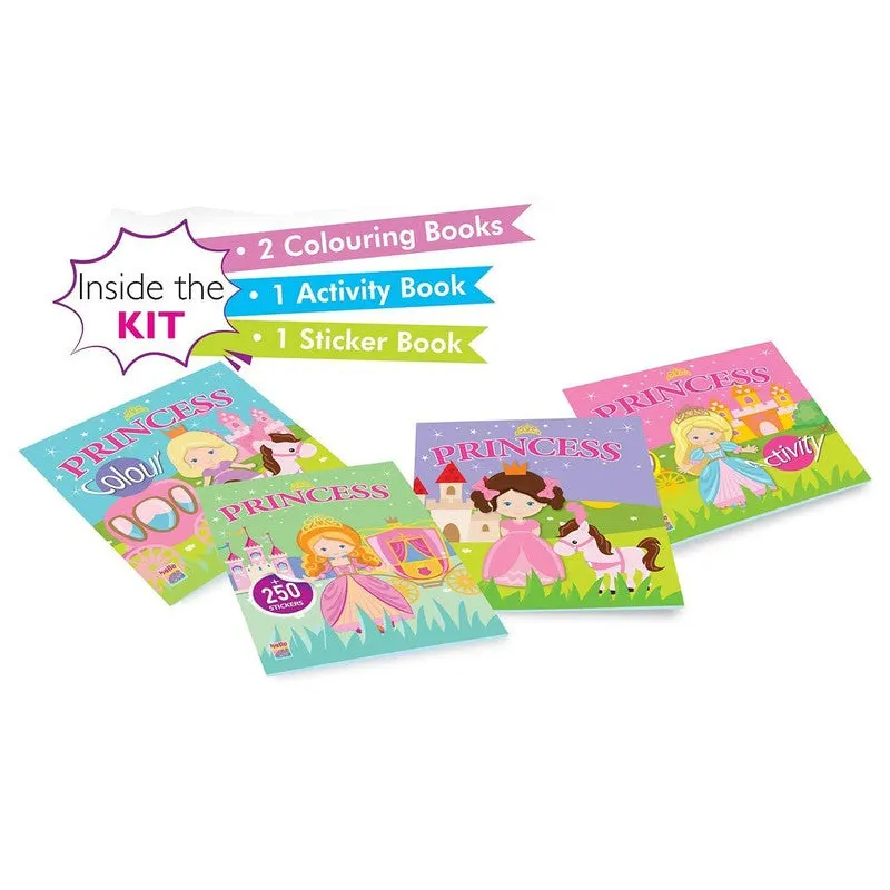 My Suitcase Activity Bag: Complete Activity Case with Colouring Books, Activity Book and Sticker Book