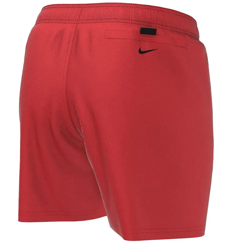 Nike - Men's Swim Liquify Swoosh 5" Volley Short (University Red)