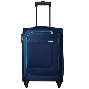 OPTIMA Prion Softside Expandable Roller Luggage (24 inch Colour -Blue)