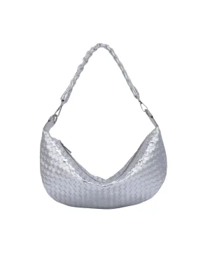 Peppa Convertible Large Sling Silver Metallic