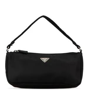 Prada Re-Edition 2005 Nylon Shoulder Bag Black 1BH047