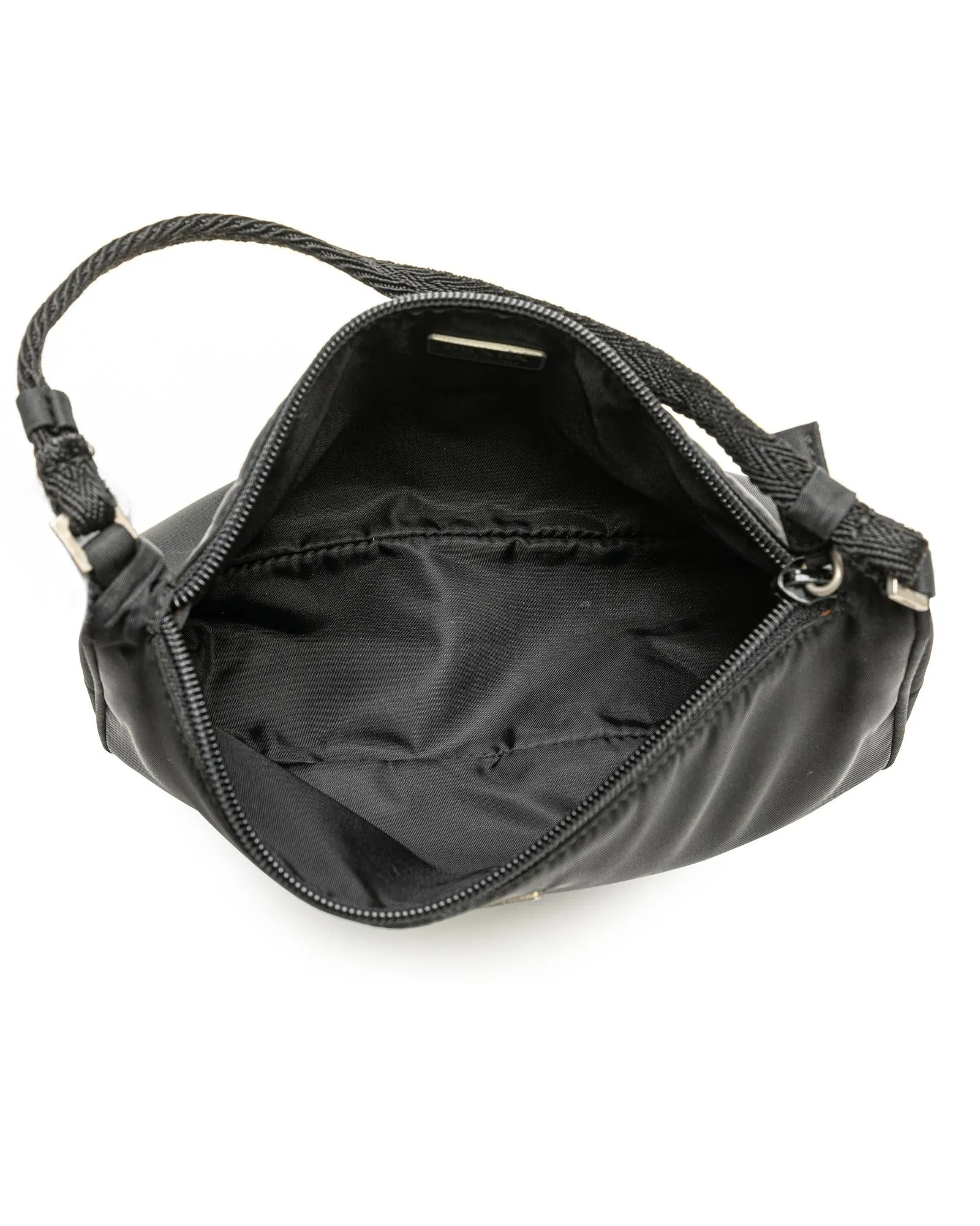 Prada Re-Edition 2005 Nylon Shoulder Bag Black 1BH047