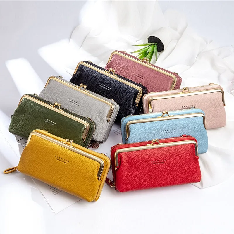 PU Leather Fashion Small Cross body Bag / Clutch Purse