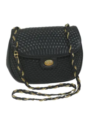 Quilted Leather Chain Shoulder Bag