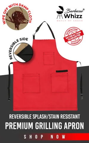 Reversible Splash Stain Grilling Aprons - Barbecue Whizz