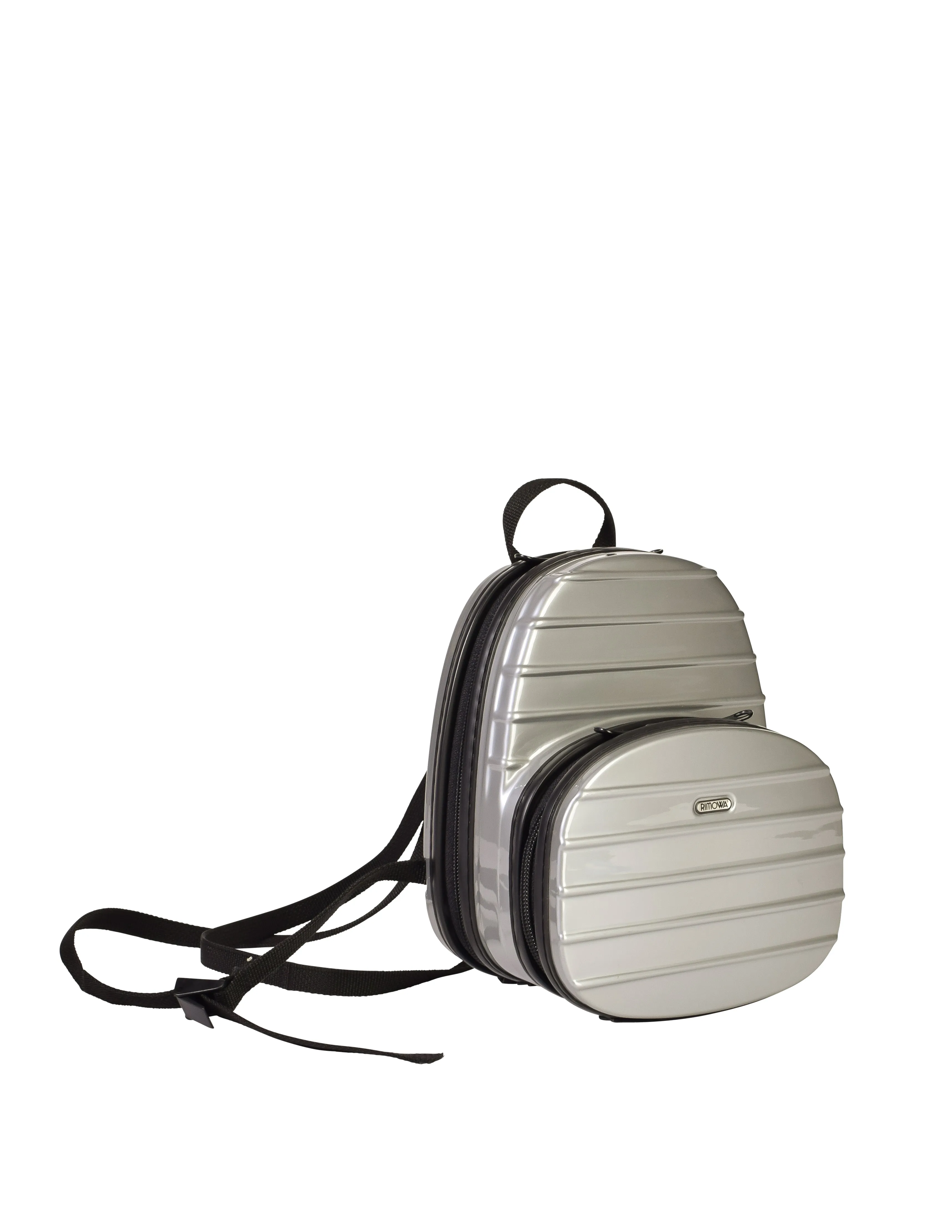 Rimowa Vintage Silver Molded Plastic Everyday Mini Backpack