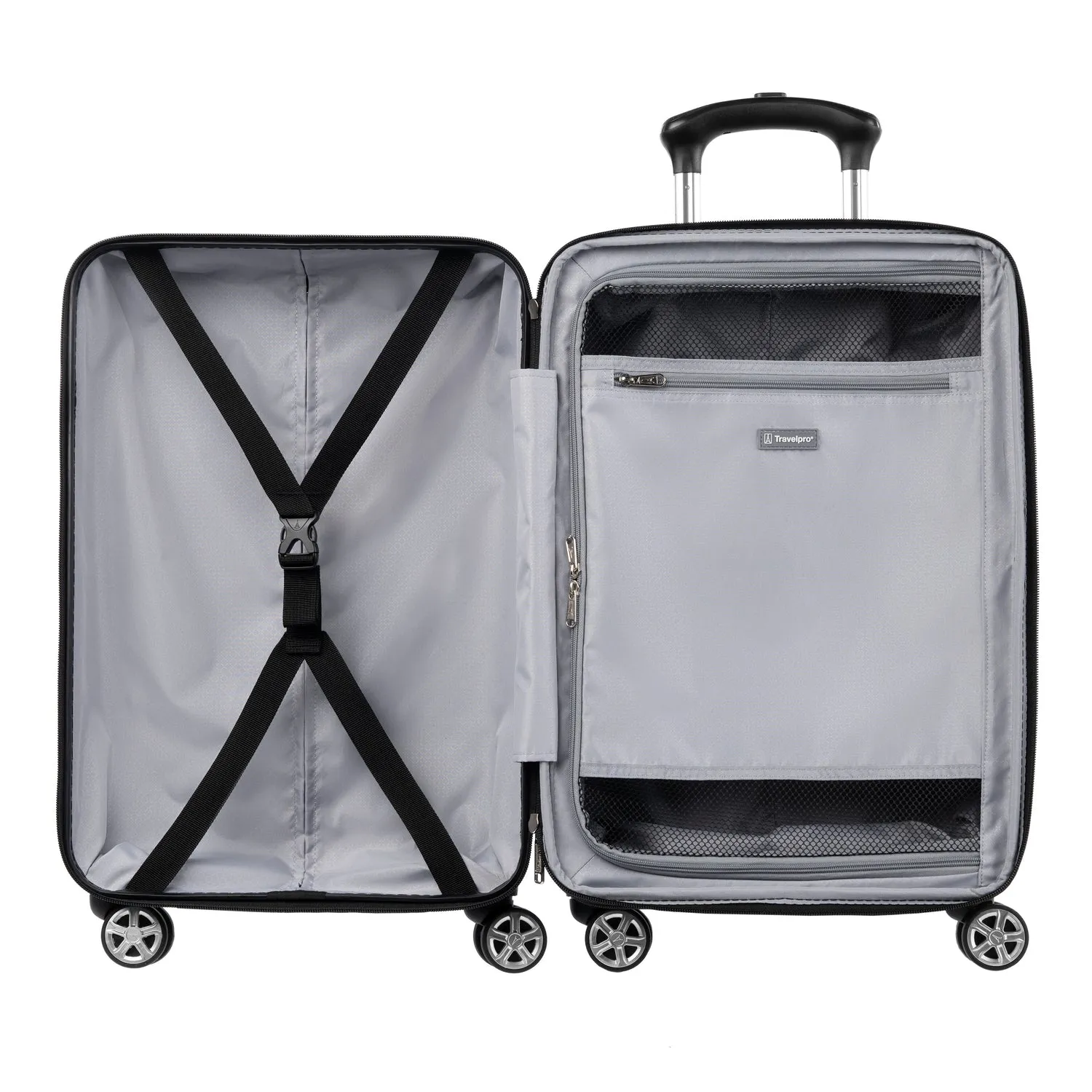 Runway 2 Piece Carry on and Convertible Medium to Large Check in Hardside Luggage Set (Reg. $269.99)