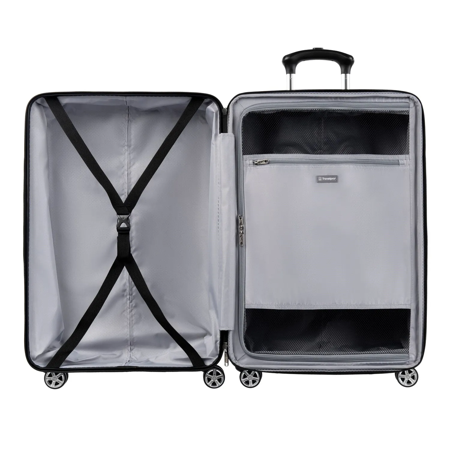 Runway 2 Piece Carry on and Convertible Medium to Large Check in Hardside Luggage Set (Reg. $269.99)