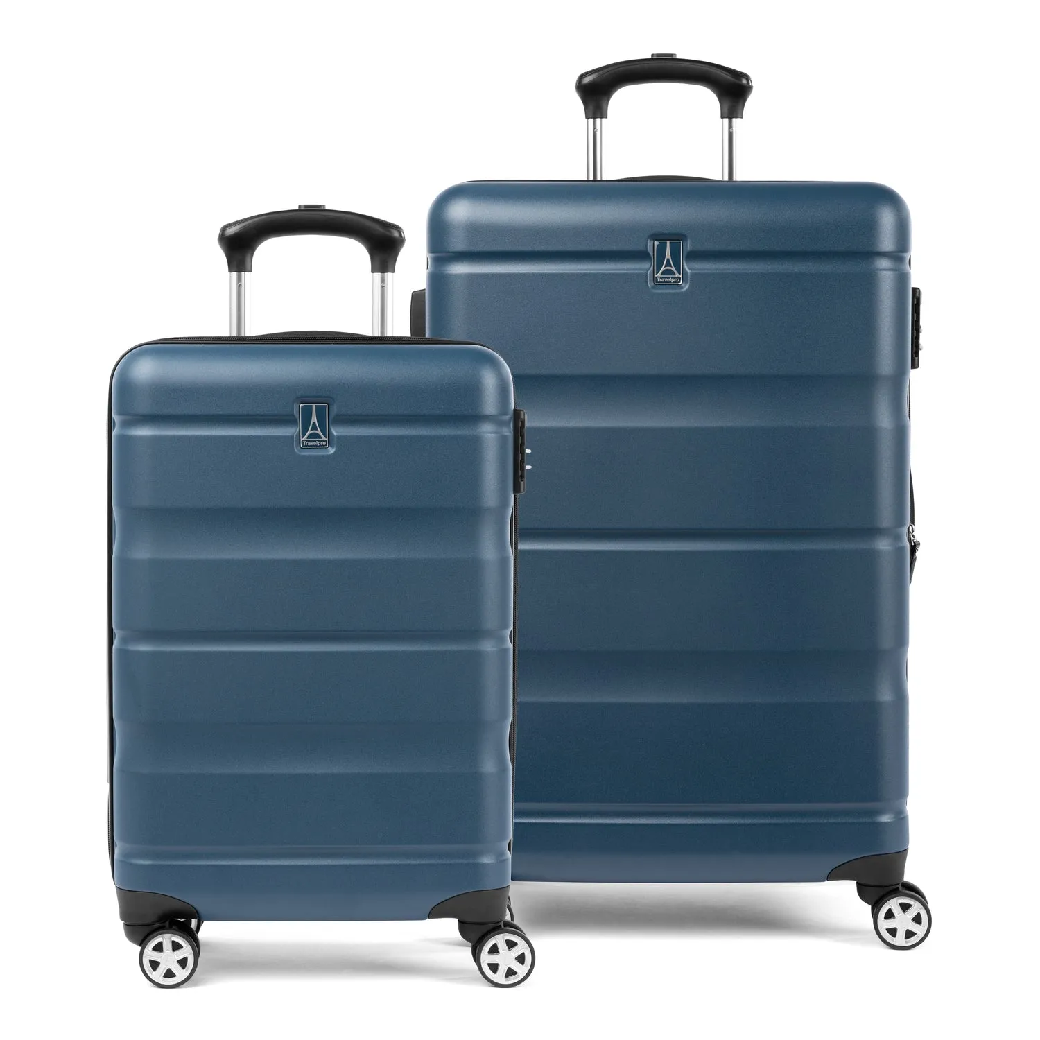 Runway 2 Piece Carry on and Convertible Medium to Large Check in Hardside Luggage Set (Reg. $269.99)