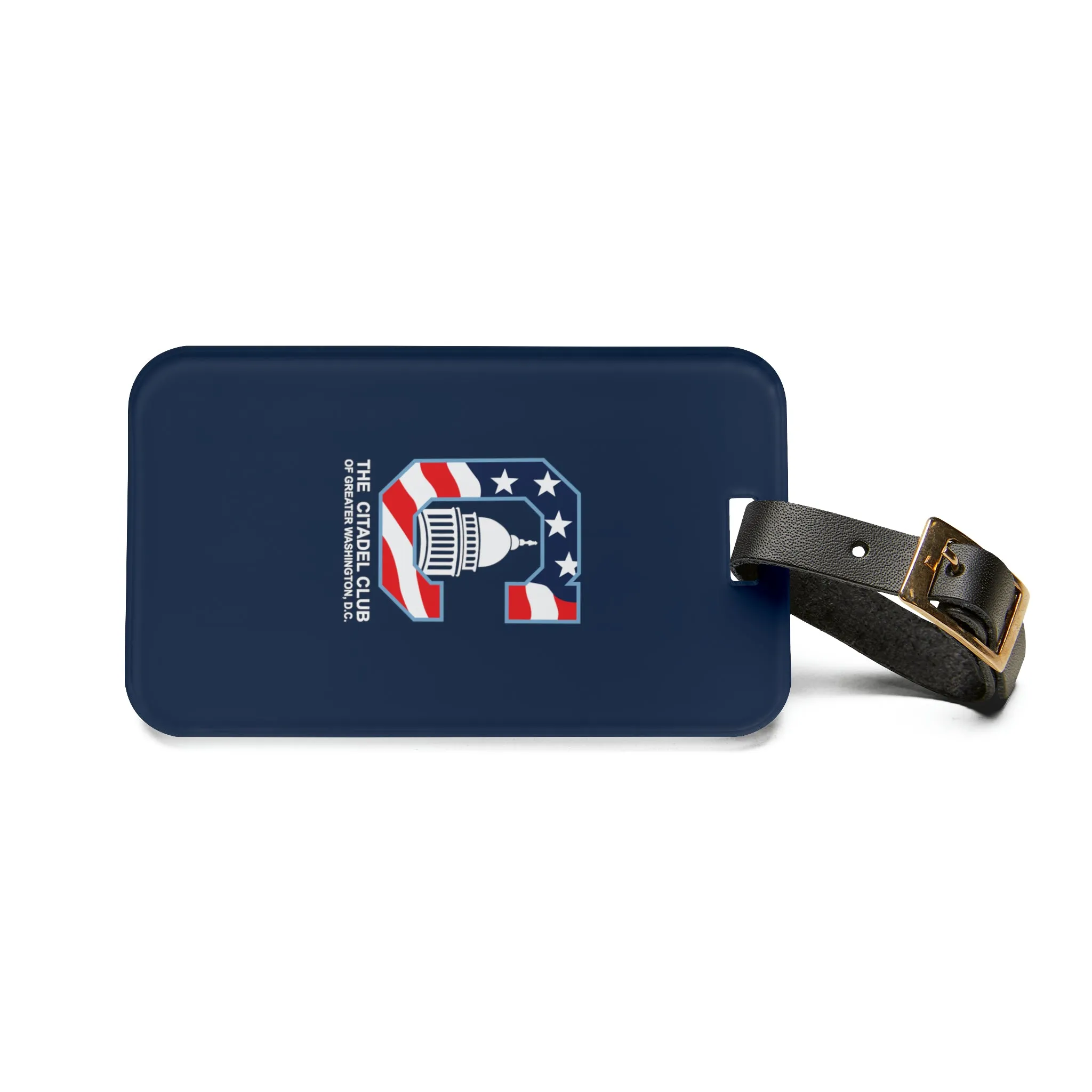 The Citadel, Alumni Club, Washington D.C. Club Logo, Blue Luggage Tag