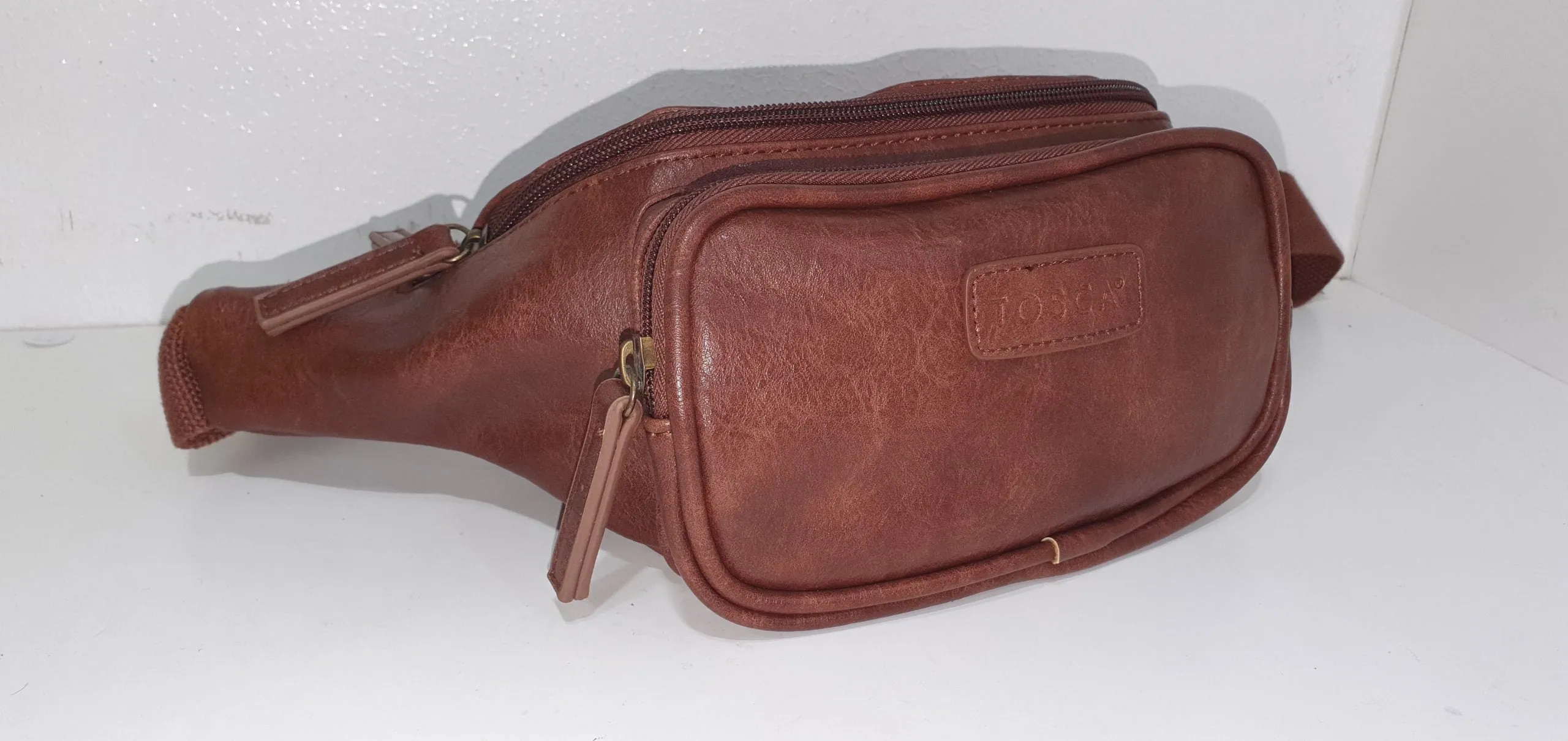 TOSCA Vegan Leather Waist Bag