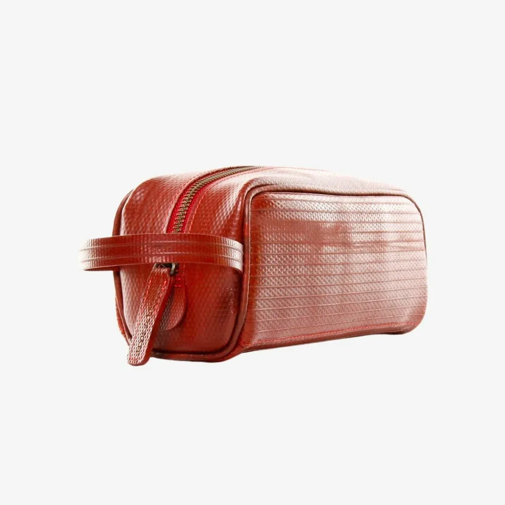 Travel Case Made Of Case/British Reclaimed Firehose and Printing Blankets/Parachute Silk