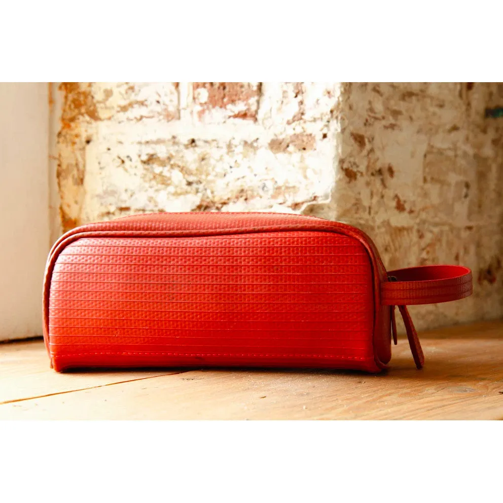 Travel Case Made Of Case/British Reclaimed Firehose and Printing Blankets/Parachute Silk