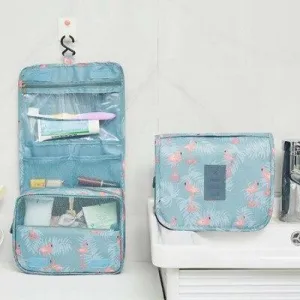 Unisex Hanging Travel Toiletries Cosmetic Makeup Bag Organiser