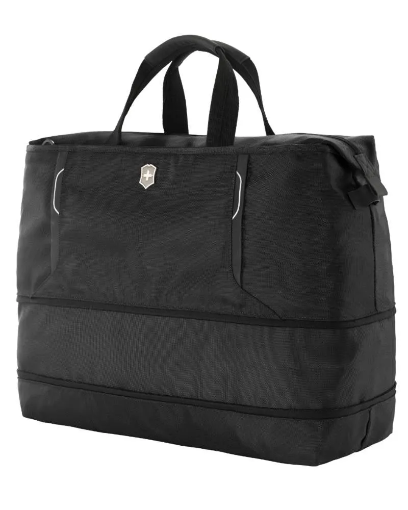 Victorinox Werks Traveler 6.0 Weekender XL - Carry-all Tote with Drop Down Expansion - Black