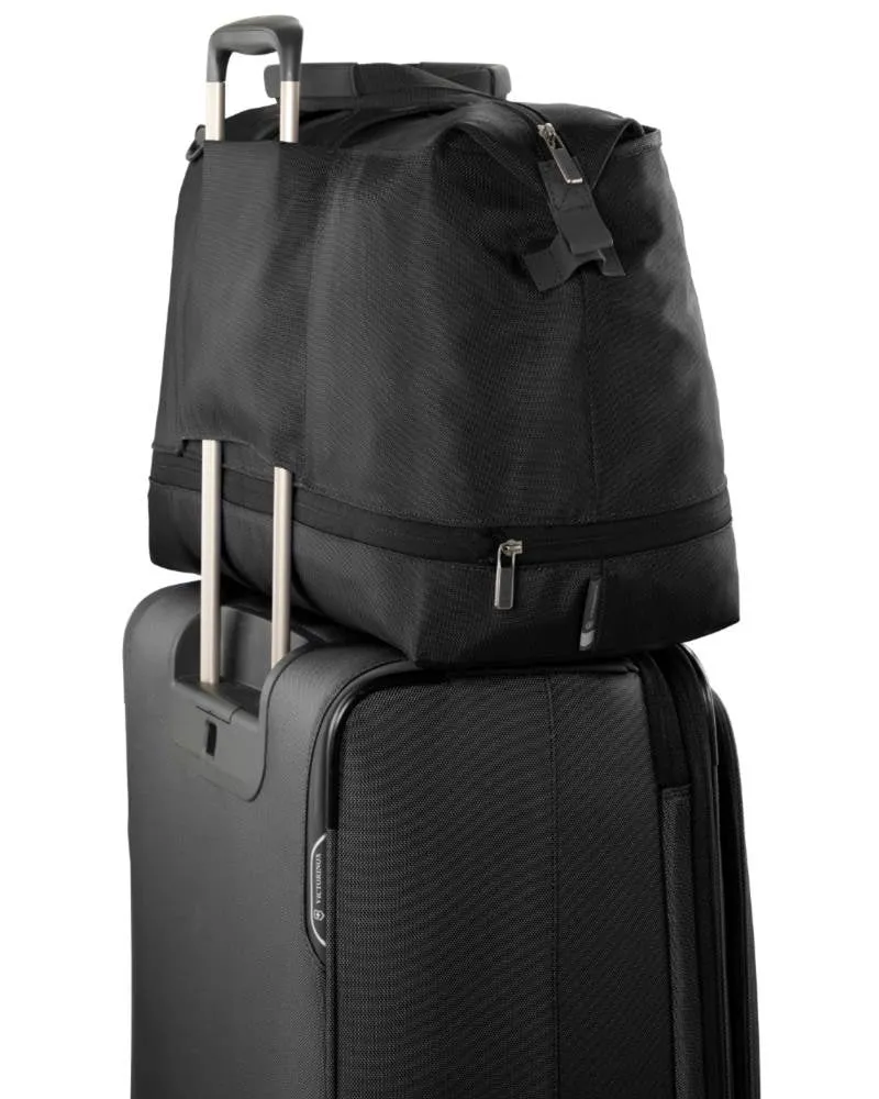 Victorinox Werks Traveler 6.0 Weekender XL - Carry-all Tote with Drop Down Expansion - Black